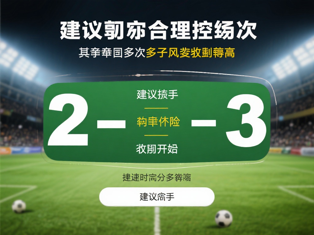 合理控制场次：虽然串子场次越多，潜在收益越高，但风