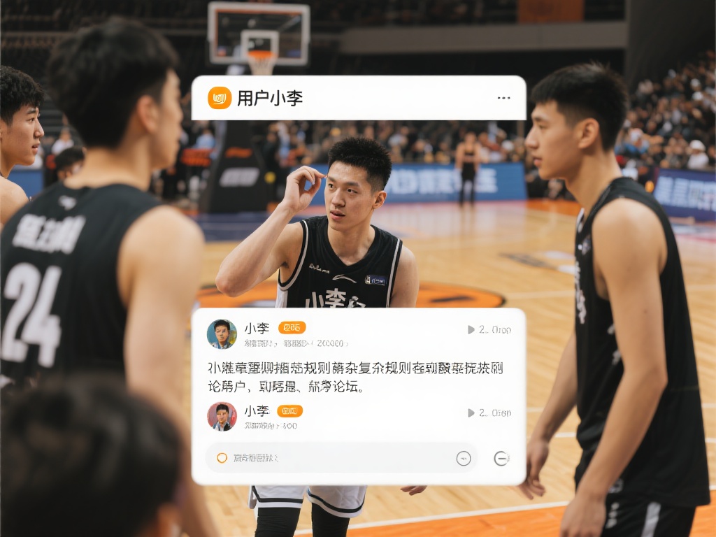 以一位用户小李的经历为例，他原本对篮球规则了解不多